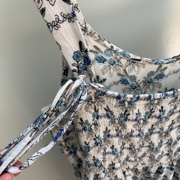 Aqua • from Bloomingdale's Floral Jumpsuit - Picture 4 of 6